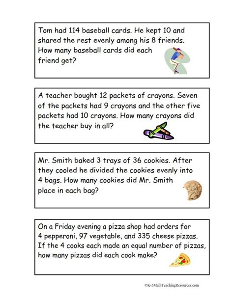 Multiple Step Word Problems