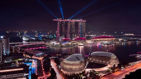 Marina Bay Night Singapore Wallpapers - Wallpaper Cave