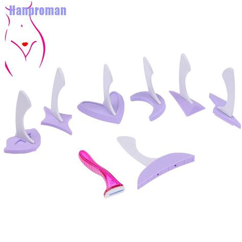Hm Women Bikini Dedicated Privates Shaving Stencil Set Sexy Female
