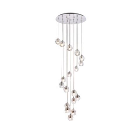 Eren 18 Lights Chrome Pendant 1 Kroger