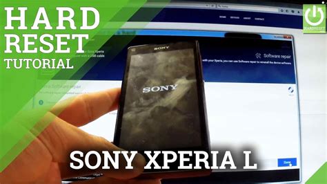 Hard Reset Sony Xperia L C Reset All Sony Xperia Youtube