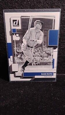 2022 Panini Donruss Babe Ruth 229 New York Yankees EBay