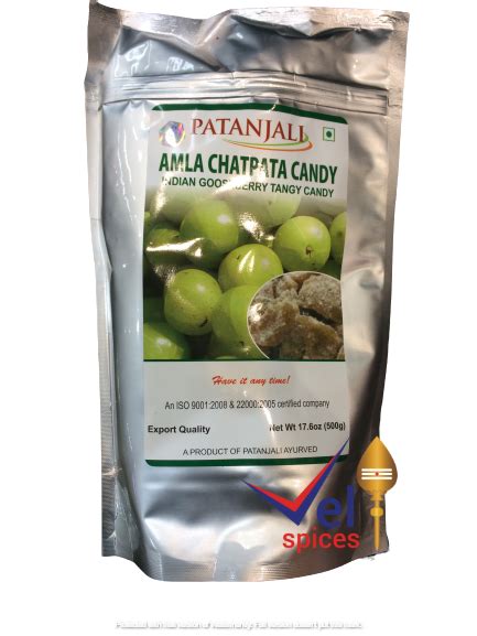 Buy Patanjali Amla Chatpata Candy 500g Online Melbourne Velspices