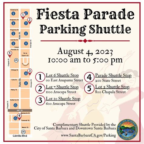 Shuttle Schedule Released For Friday Fiesta Parade News Channel