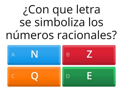 Racionales Figuras Planas Y Variable Continua Cuestionario