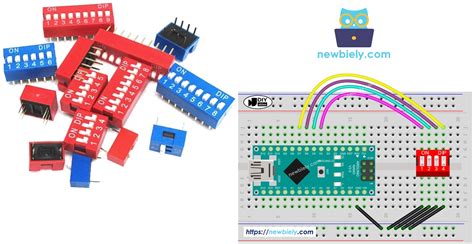 Arduino Nano - DIP Switch | Arduino Nano Tutorial