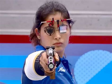 Shooting At Paris Olympics Highlights Manu Bhaker Qualifies For