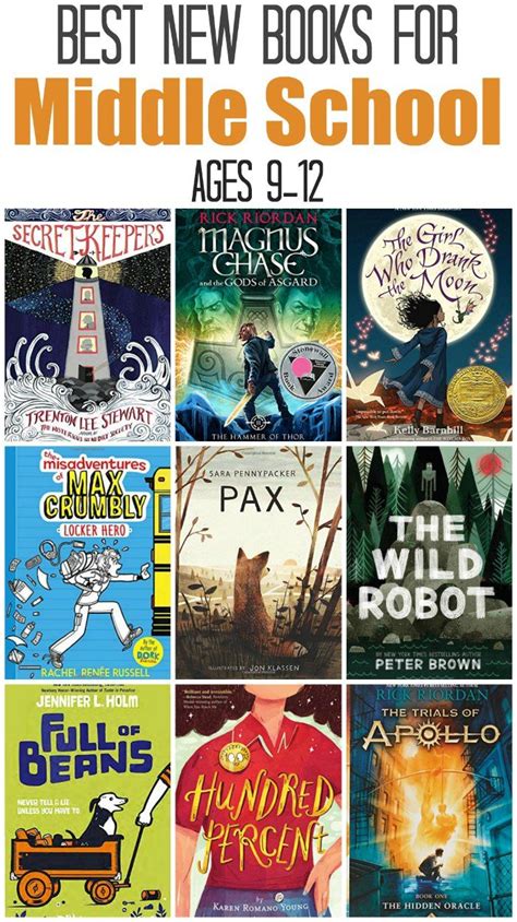 Best New Middle School Reading Books For Ages 9 12 The Jenny