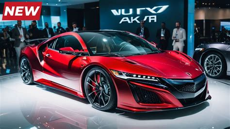 New Acura Nsx Unveiled Hybrid Supercar Or Electric Future Youtube