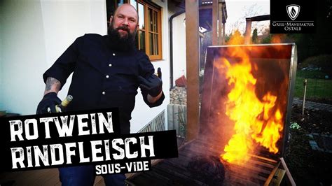 ROTWEIN RINDFLEISCH Sous Vide Karl Heinz Drews Grill Manufaktur