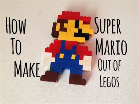 How To Make A Retro Super Mario Out Of Legos Cool Lego Builds YouTube