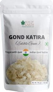 Bliss Of Earth Gond Katira Pure Organic Edible Gum Tragacanth Gum Gond