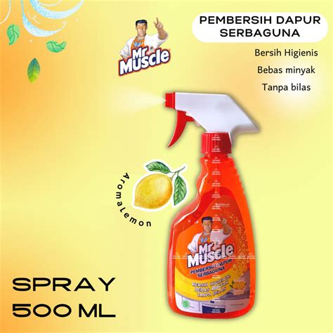 Jual UB Mr MUSCLE PEMBERSIH DAPUR SERBAGUNA Shopee Indonesia