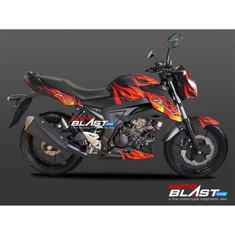 Jual Decal Stiker Suzuki Gsx Bandit Flameblast Shopee Indonesia