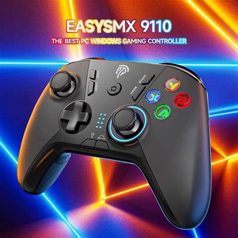 EasySMX 9110 Controle PC Gamepad Sem Fio Controlador De Jogos 2 4G