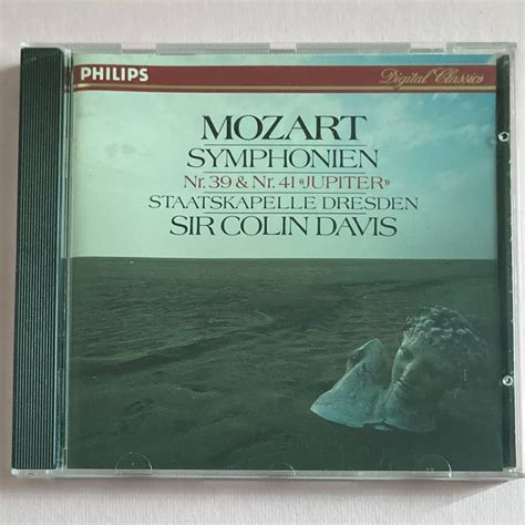 Mozart Symphony 39 41 Jupiter Colin Davis 西德銀圈 舊版 cd 古典 莫札特 交響