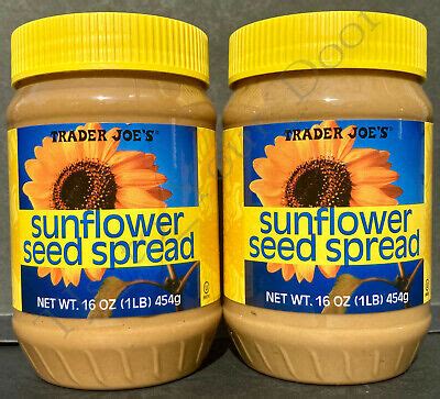 Trader Joe S Sunflower Seed Spread Butter Nut Free 2 Jars Free