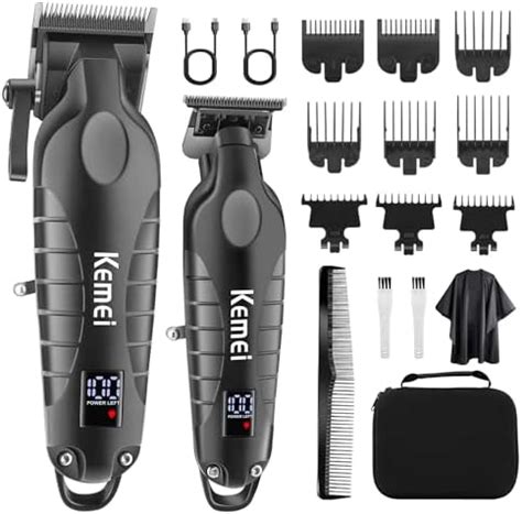 Amazon Kemei Trimmer Professional Cordless Hair Clipper For Men