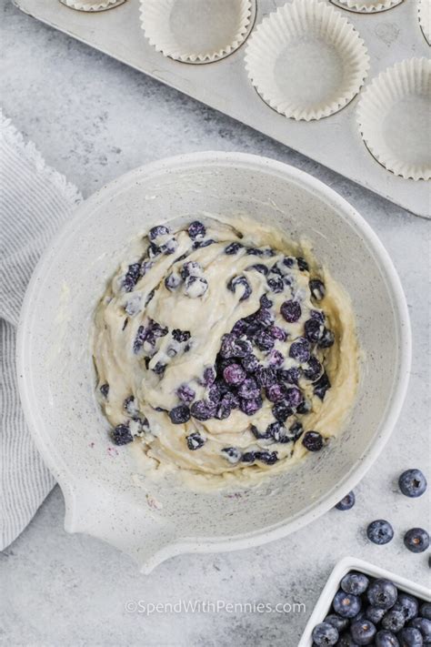 Blueberry Streusel Muffins Spend With Pennies