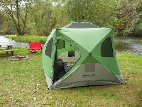 Летняя палатка куб GAZELLE T4 MAN HUB TENT green (30400) купить по ...