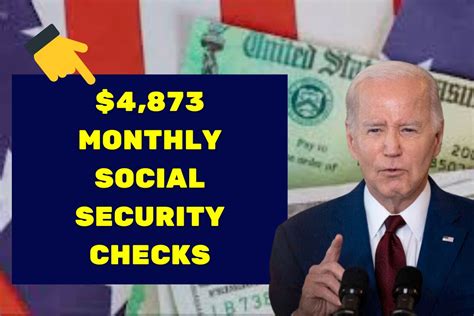 4 873 Monthly Social Security Checks 2024 Know Eligibility And How Can