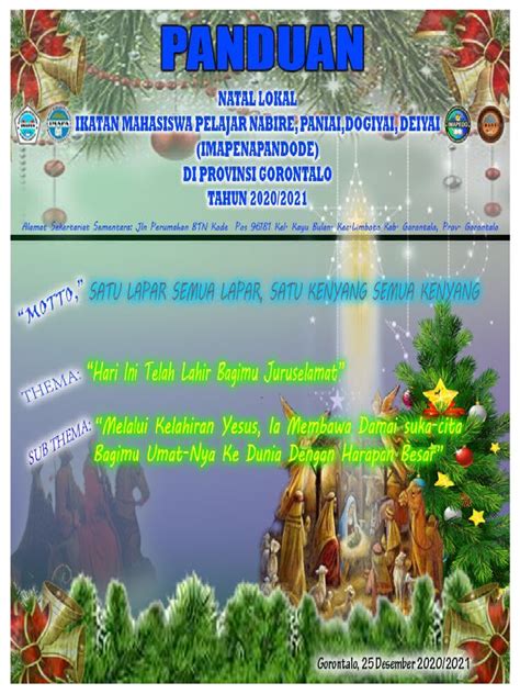 Susunan Acara Natal Lokal 1 Pdf