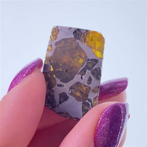 Peridot In Meteorite Russia Agta Gems Auction