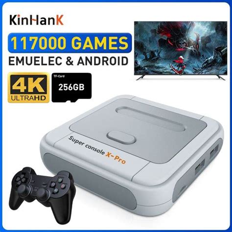 4K Game Box Retro Video Game Console Super Console X Pro With 110000