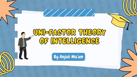 Uni Factor Theory Of Intelligence In Cdp Ctet And Other Teaching Exams