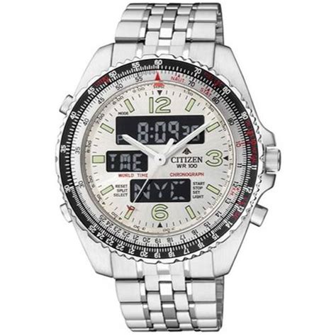 Tudo Sobre Relógio Citizen Promaster Masculino Aço Inox Wr100 Tz10075q