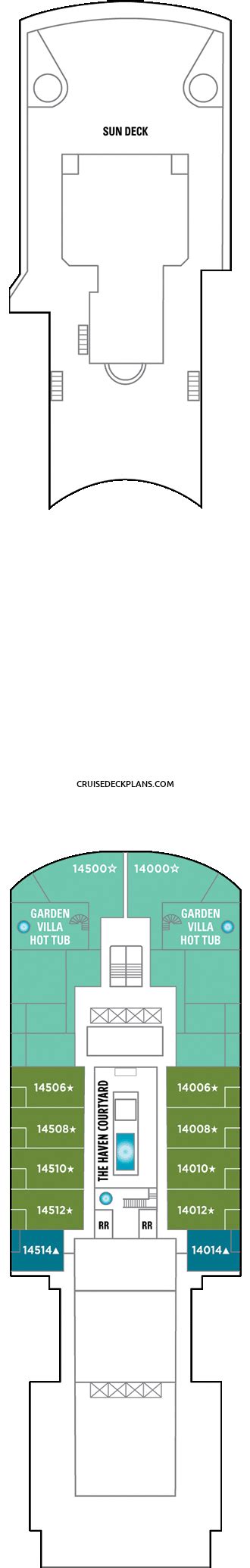 Norwegian Jade Deck Plans Diagrams Pictures Video