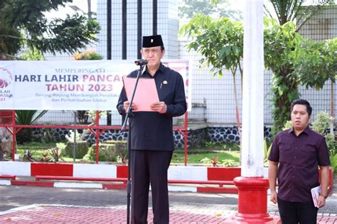 Pemkab Minahasa Gelar Upacara Peringatan Hari Lahir Pancasila Juni