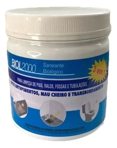 Biol 2000 Limpa Fossa E Caixa De Gordura 500g MercadoLivre