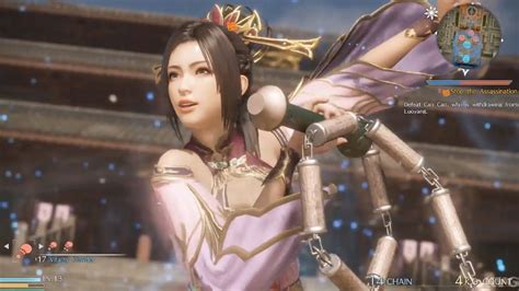 Dynasty Warriors 9 Diaochan Open World Free Roam Gameplay PS4 HD