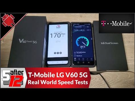 T Mobile Lg V Thinq G Real World Speed Tests G Lte Band