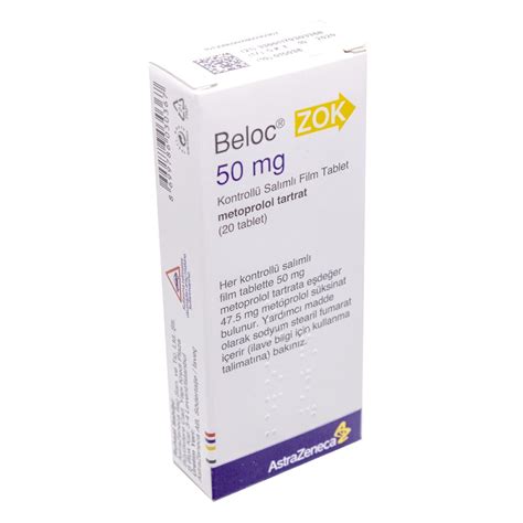 BELOC ZOK 50 mg Tablet Prospektüsü