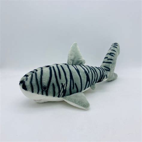 Wild Republic Tiger Shark Plush | 40CM Tiger Shark Plush - Plushie Pulse