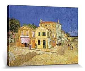 1art1 Vincent Van Gogh La Casa Amarilla En Arlés 1888 Cuadro