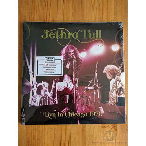 Jethro Tull Live In Chicago Double Lp Vinyl Vinyl Addicts