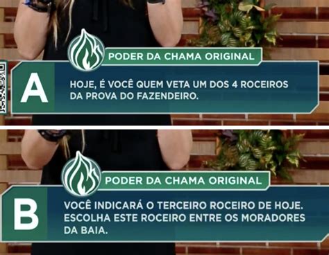 Enquete Poder da Chama Vermelha 14 10 vote na melhor opção