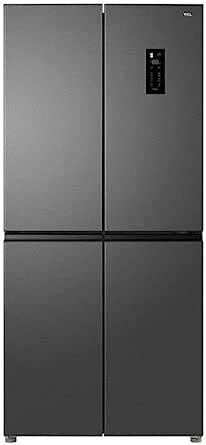 RP470CSF0UK American Style Cross Door Fridge Freezer Quartz Grey