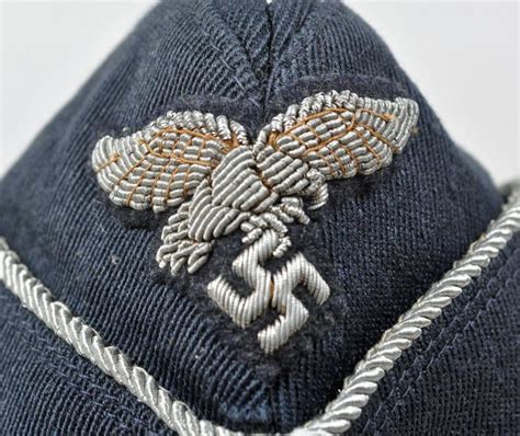 Regimentals GERMAN WWII LUFTWAFFE OFFICERS OVERSEAS CAP