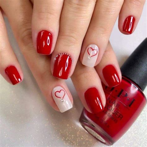 Pin by Ksenija Bartolić on Nail designs Valentines nail art designs