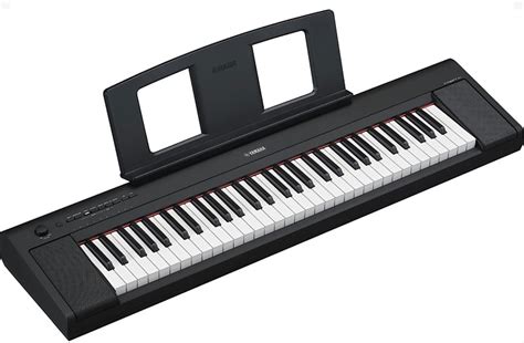 Yamaha 61 Key Piaggero Ultra Portable Digital Piano Black Reverb