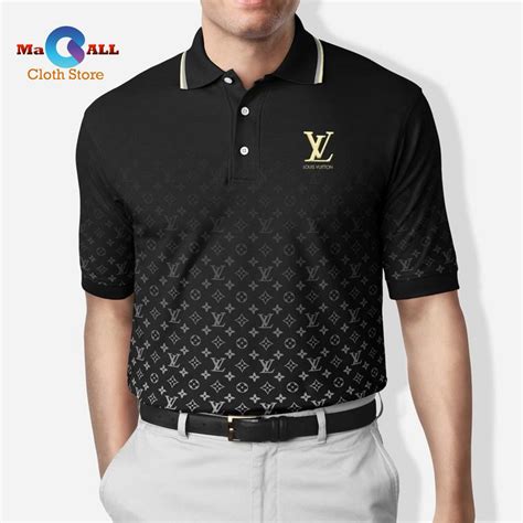 [new] Louis Vuitton Embossed Pattern Luxury Premium For Men Lv Polo