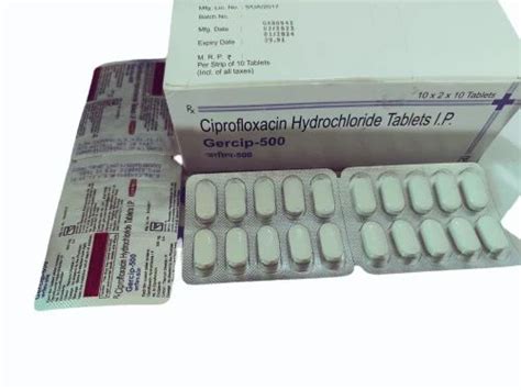 Mg Ciprofloxacin Hydrochloride Tablets At Rs Box Ciplox