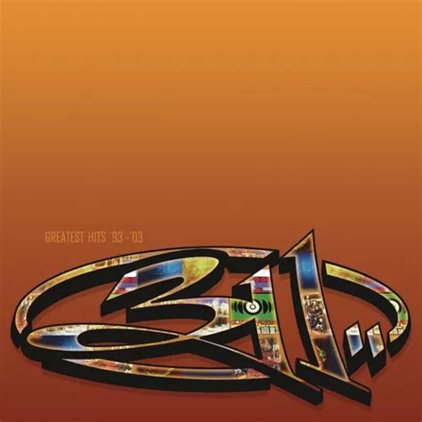 311 Greatest Hits 93 03 Cd Importado Nuevo Cerrado En Stock Cuotas