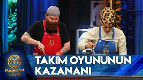 Birinci Turu Ge En Tak M Belli Oldu Masterchef T Rkiye All Star