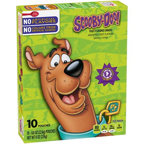 Betty Crocker Snacks Scooby Doo Fruit Flavored Snacks 10 Count Pack