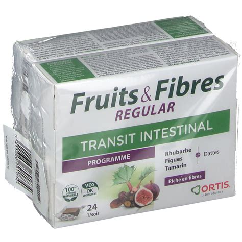 Ortis Fruits Fibres Regular Cubes Duo X Pc S Redcare Pharmacie